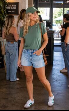 Women's size 31 Jeans. 7 For All Mankind Monroe Long Denim Shorts, Ode To. NWT’s